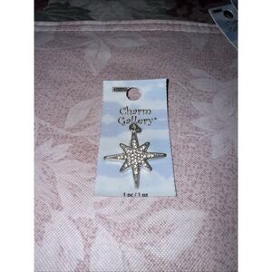 Halcraft Charm Gallery Charm Star   ,Journals , Bracelets , Crafts